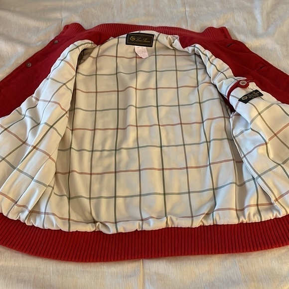 Loro Piana Men’s 100% Cashmere Vest in Red - Picture 3 of 16